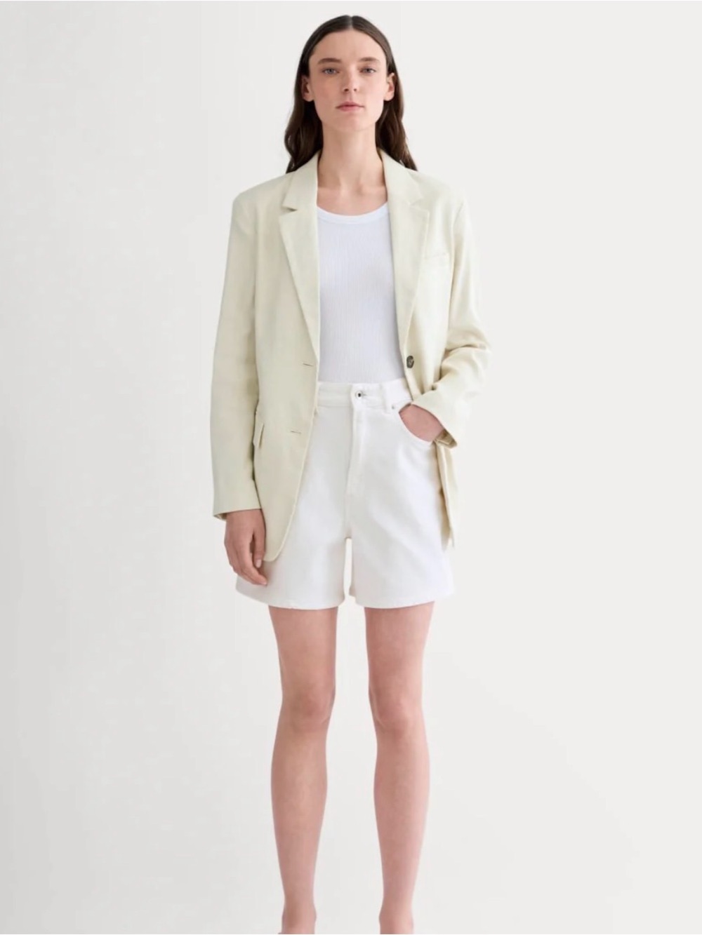 Everlane A-Line Denim Short